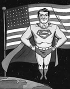 Superman Painting