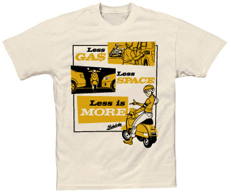 Robotribe clothing less is more tee