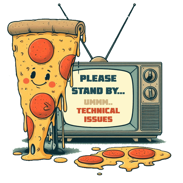 Technical issues, Pizza will return soon