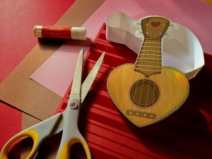 ukulele-valentines-box-papercraft-prototype "Uke Box" Prototype