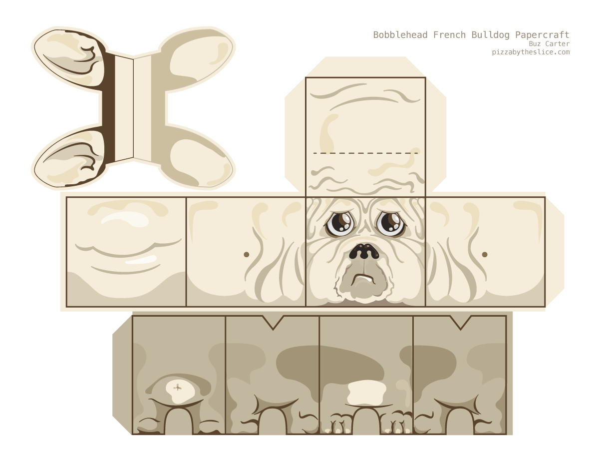 Paper Bobblehead Template